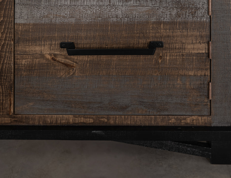Loft Brown 70" Fireplace