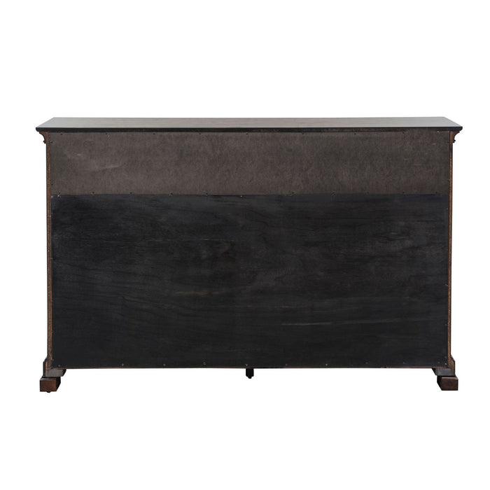 Armand Buffet in Antique Brownstone