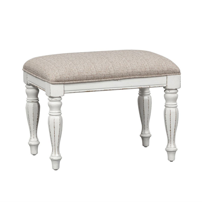 Liberty Magnolia Manor Accent Bench in Antique White image