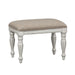 Magnolia Manor Accent Bench in Antique White image