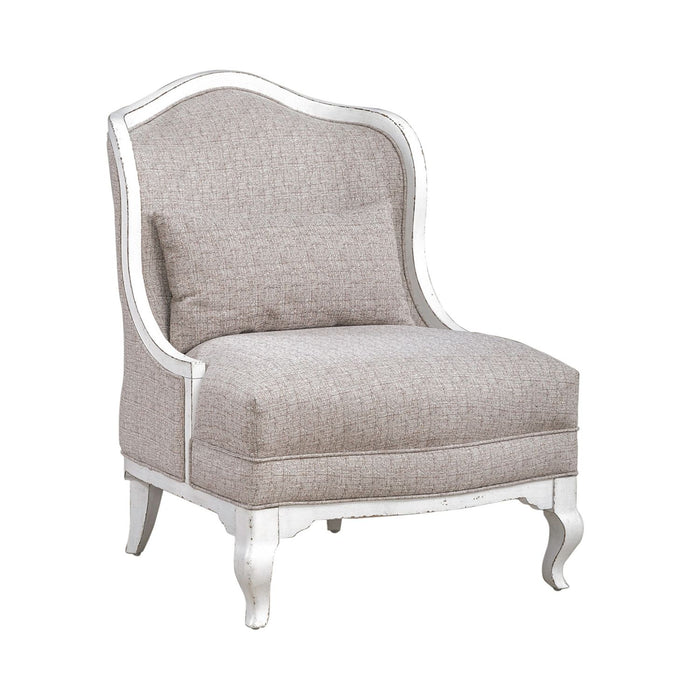 Magnolia Manor Upholstered Accent Chair in Antique White image
