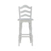 Magnolia Manor Ladderback Swivel Bar Stool image