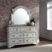 Magnolia Manor Panel Bed, Dresser & Mirror image
