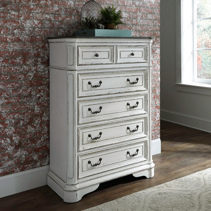 Magnolia Manor 5 Drawer Chest