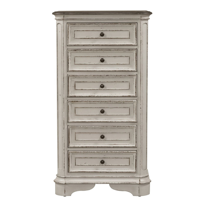 Magnolia Manor Lingerie Chest in Antique White