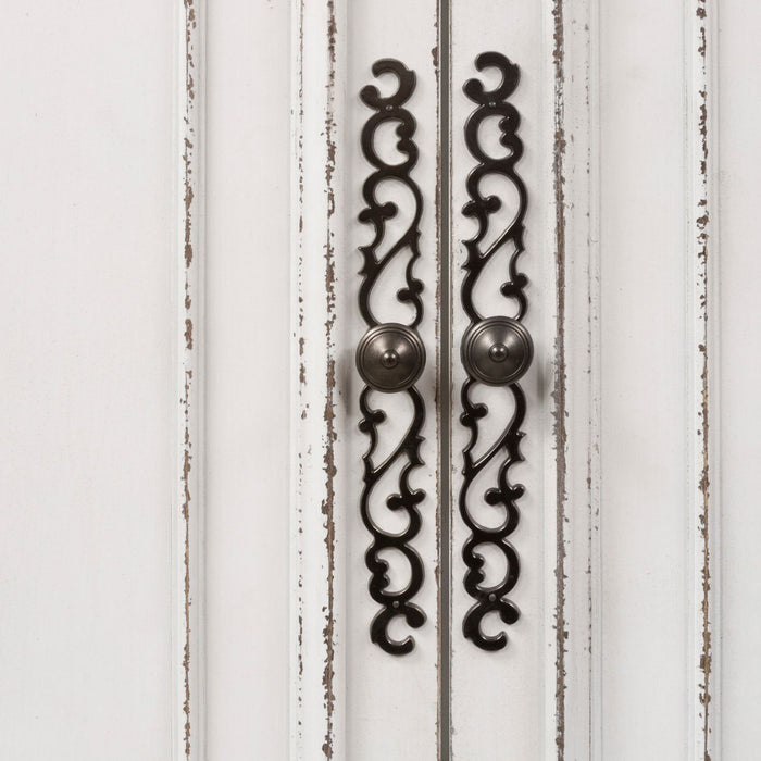 Magnolia Manor Armoire in Antique White/B