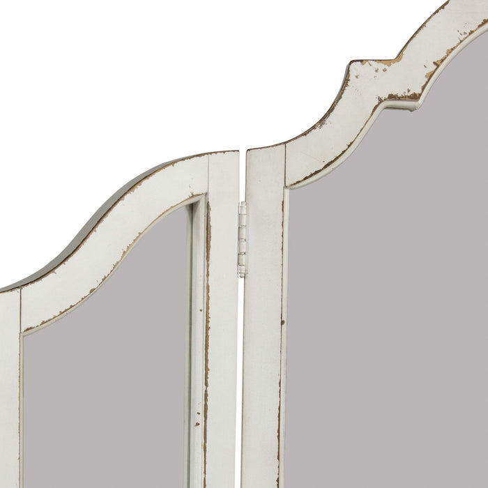 Magnolia Manor Vanity Mirror in Antique White