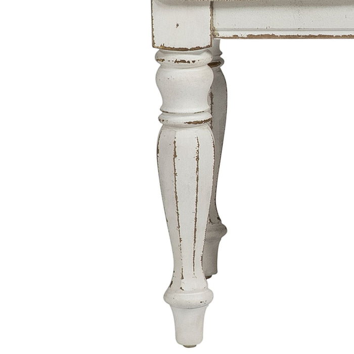 Magnolia Manor Vanity Stool in Antique White