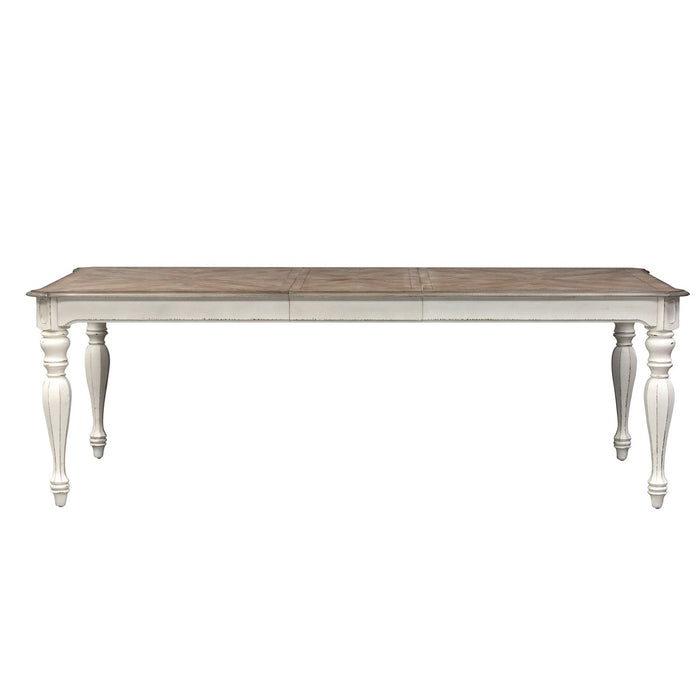 Magnolia Manor 7 Piece Leg Table Set image