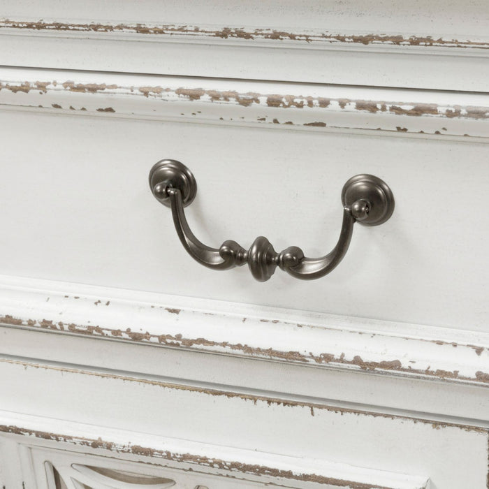 Magnolia Manor Hall Buffet in Antique White