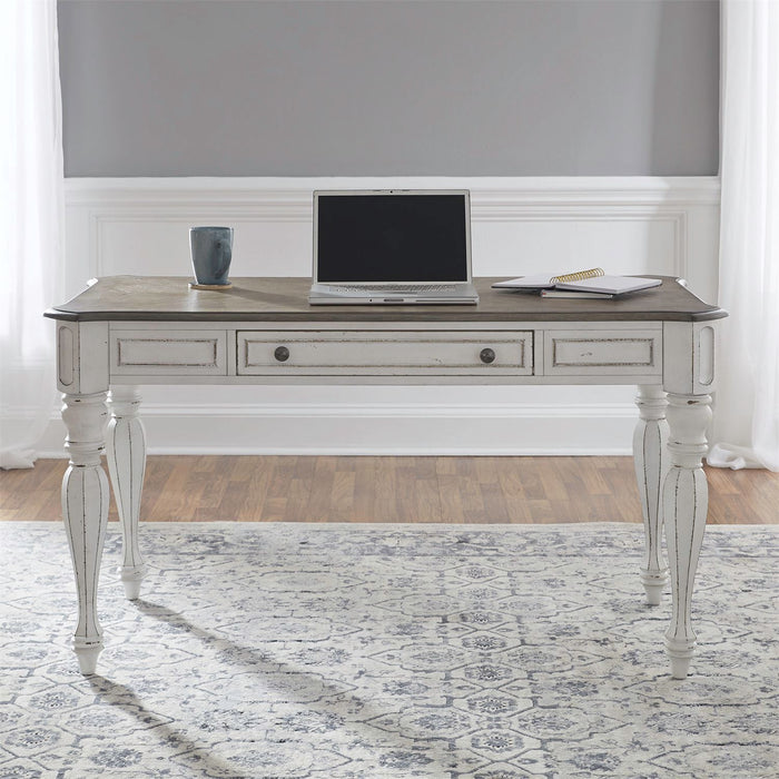 Magnolia Manor Lift Top Writing Desk in Antique White