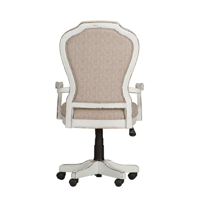 Magnolia Manor Jr Executive Desk Chair in Antique White