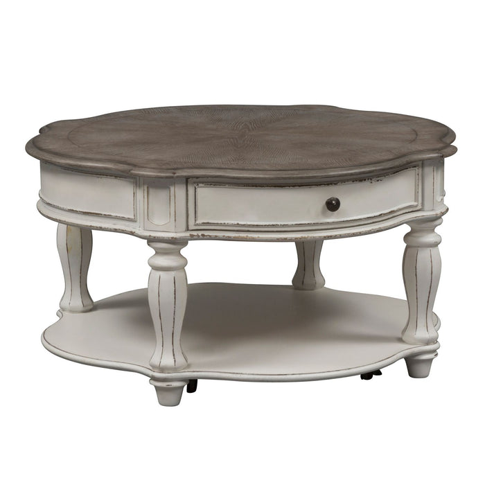 Magnolia Manor Round Cocktail Table