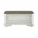 Magnolia Manor Storage Trunk in Antique White image