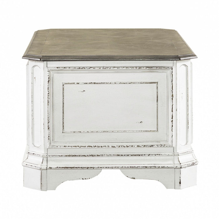 Magnolia Manor Storage Trunk in Antique White image