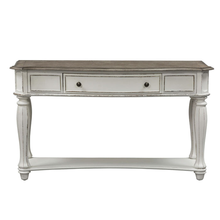 Magnolia Manor Sofa Table in Antique White image