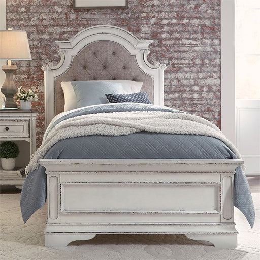 Liberty Magnolia Manor Full Upholstered Bed in Antique White image