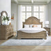 Magnolia Manor King Panel Bed, Dresser & Mirror, Night Stand image