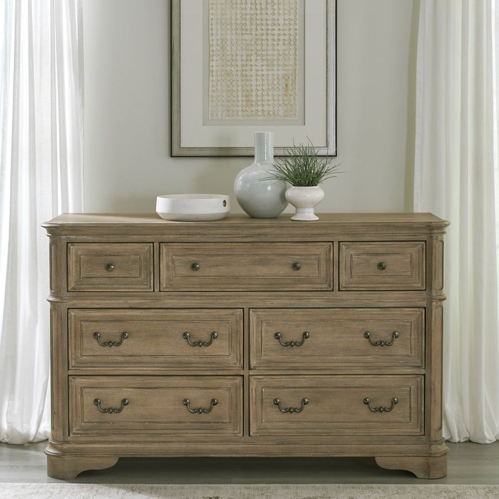 Magnolia Manor 7 Drawer Dresser image