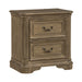 Magnolia Manor II 2 Drawer Nightstand in Weathered Bisque image