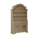 Liberty Furniture Magnolia Manor Buffet with Hutch in Weathered Bisque image