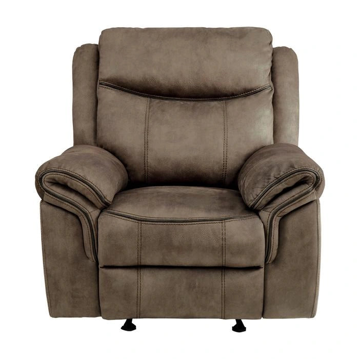 Aram Glider Reclining Chair in Dark Brown 8206NF-1
