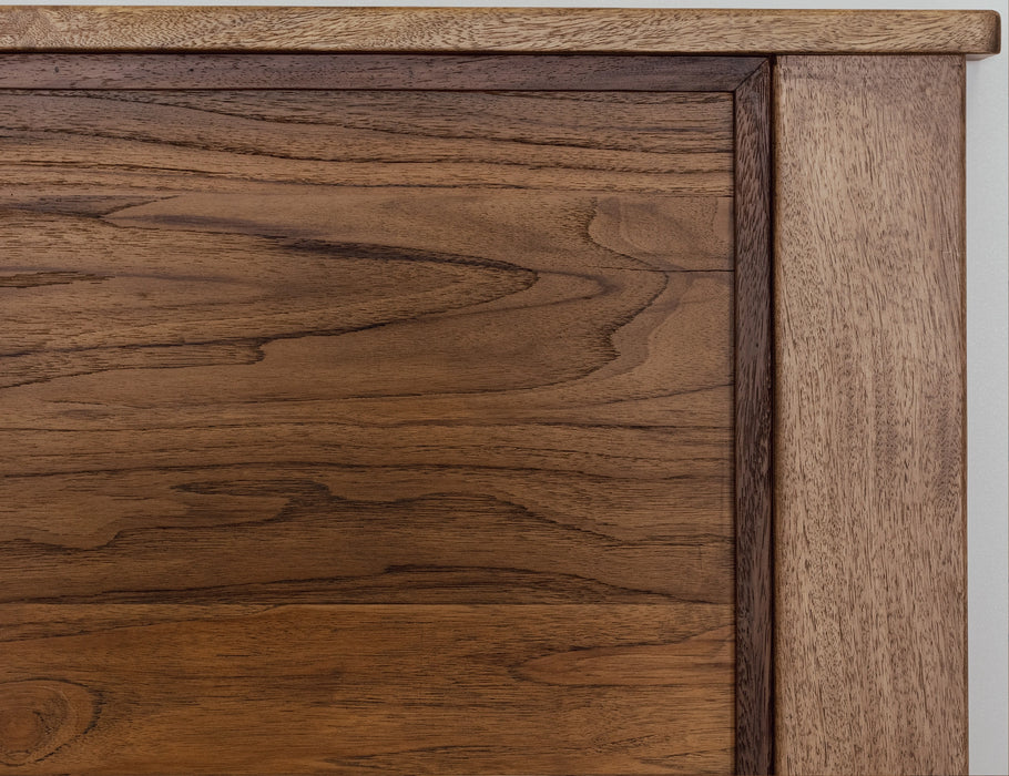 Natural Teca, King Bed