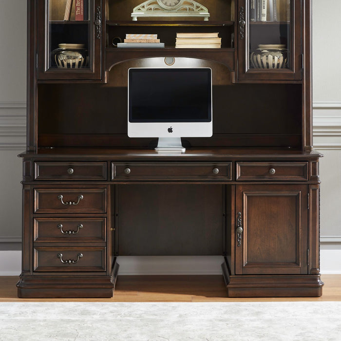 Liberty Brayton Manor Jr Executive Credenza in Cognac image