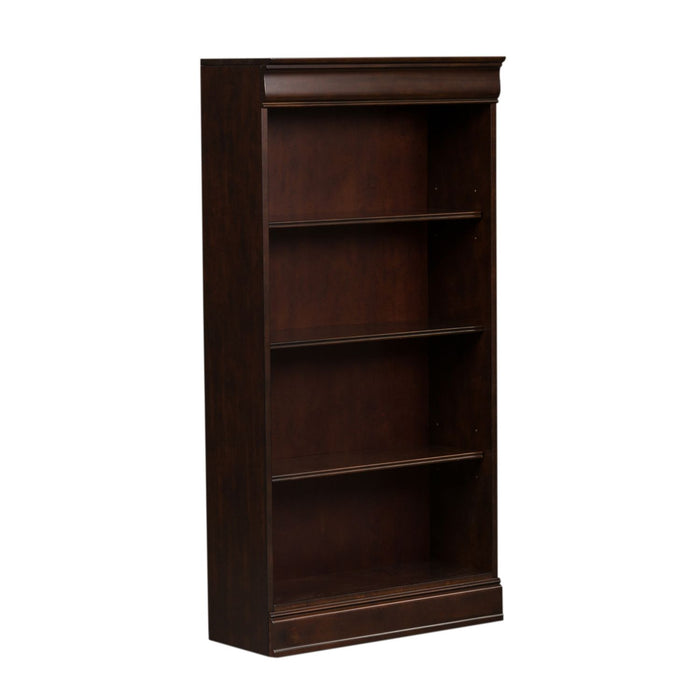 Brayton Manor Jr Executive 60 Inch Bookcase (RTA) in Cognac