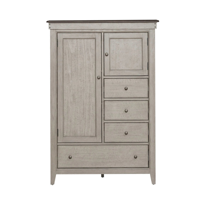 Ivy Hollow Door Chest in Weathered Linen image