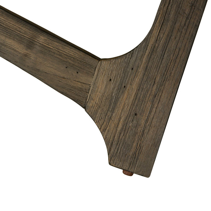 Cascade End Table in Wire Brush Rustic Brown image