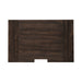 Paradise Valley Nightstand with Charging Station in Saddle Brown image