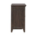 Paradise Valley 2 Door Bedside Chest with Charging Station in Saddle Brown image