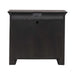 Paradise Valley 2 Door Bedside Chest with Charging Station in Saddle Brown image