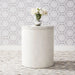 Modern Farmhouse Drum End Table image