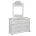 Summer House Panel Bed, Dresser & Mirror image