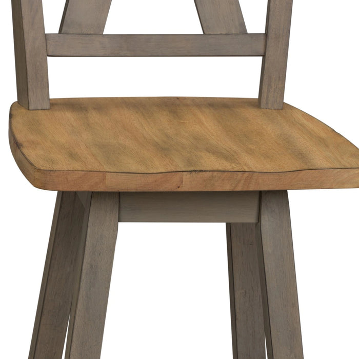 Lindsey Farm Counter Height Swivel Chair (RTA) image
