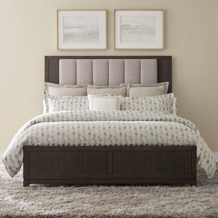 Modern Edge Queen Uph Bed image
