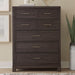 Liberty Furniture Modern Edge 5 Drawer Chest in Caffe image
