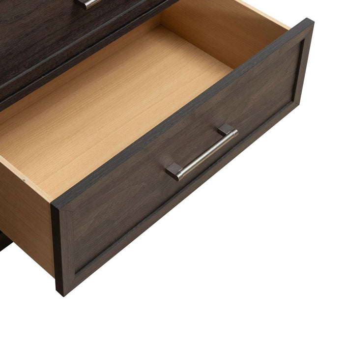 Liberty Furniture Modern Edge Dressing Chest in Caffe