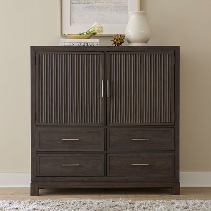 Liberty Furniture Modern Edge Dressing Chest in Caffe image