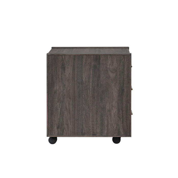 Modern Edge Castered Filing Cabinet