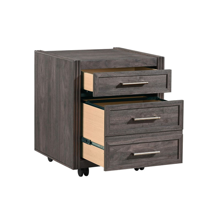 Modern Edge Castered Filing Cabinet