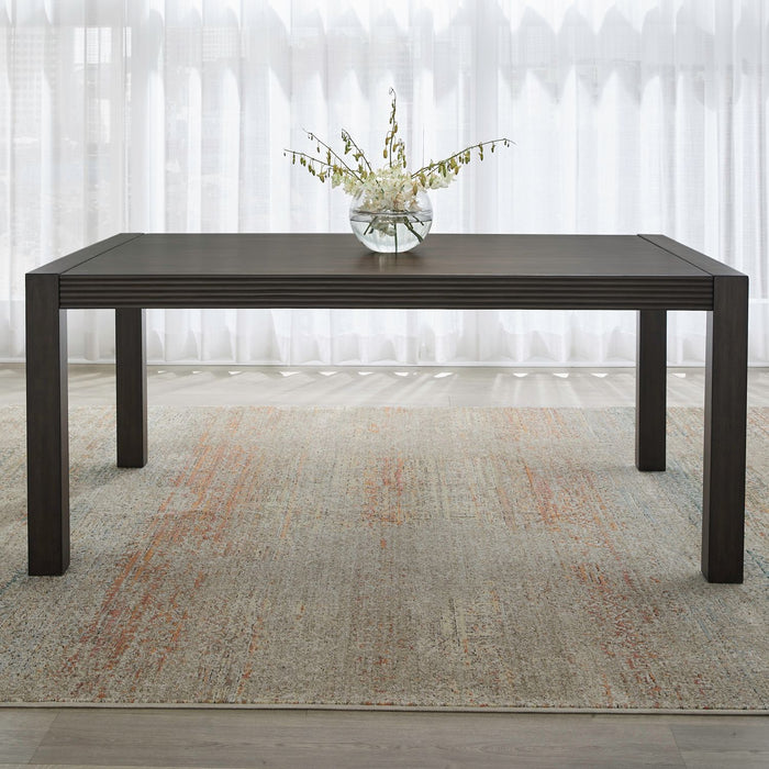 Modern Edge Rectangular Leg Table image