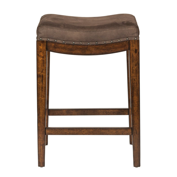Aspen Skies Uph Barstool in Russet Brown image