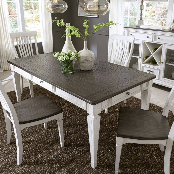 Allyson Park 5 Piece Rectangular Table Set image