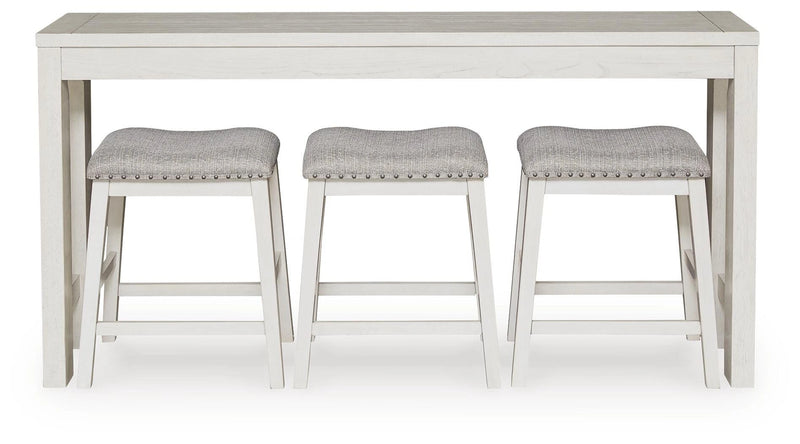 Robbinsdale Counter Height Dining Table and 3 Barstools Set
