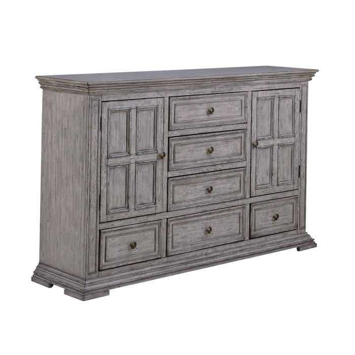 Big Valley 2 Door 6 Drawer Dresser