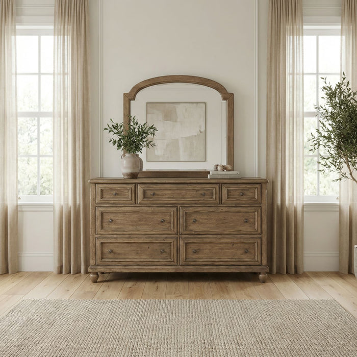 Homestead Haven Dresser & Mirror image