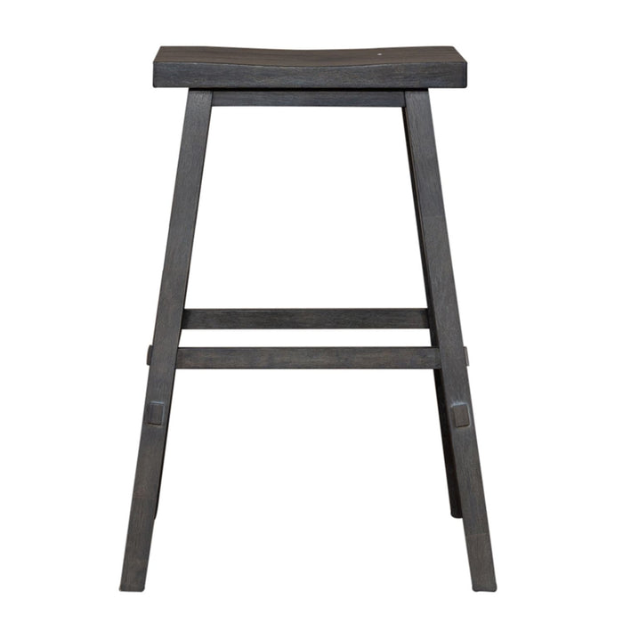 Creations II 30 Inch Sawhorse Stool in Slate (Set of 2)